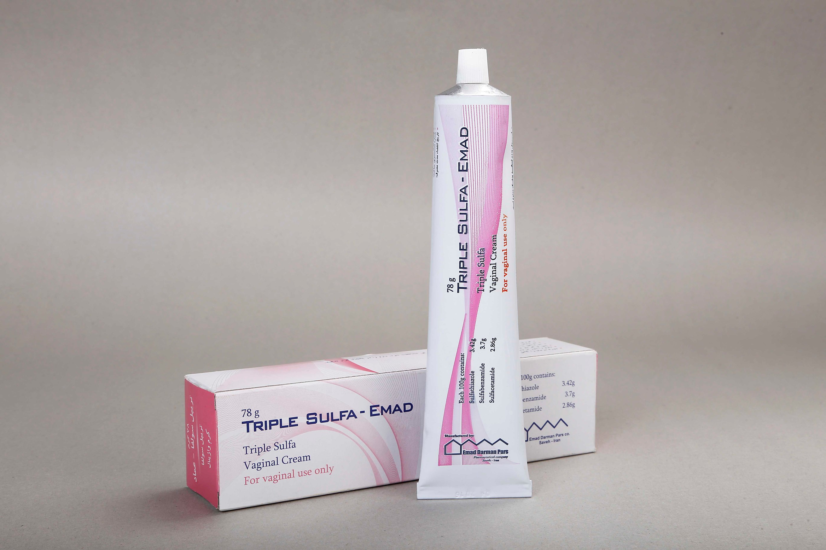 TRIPLE SULFA-EMAD® 78G VAG CREAM